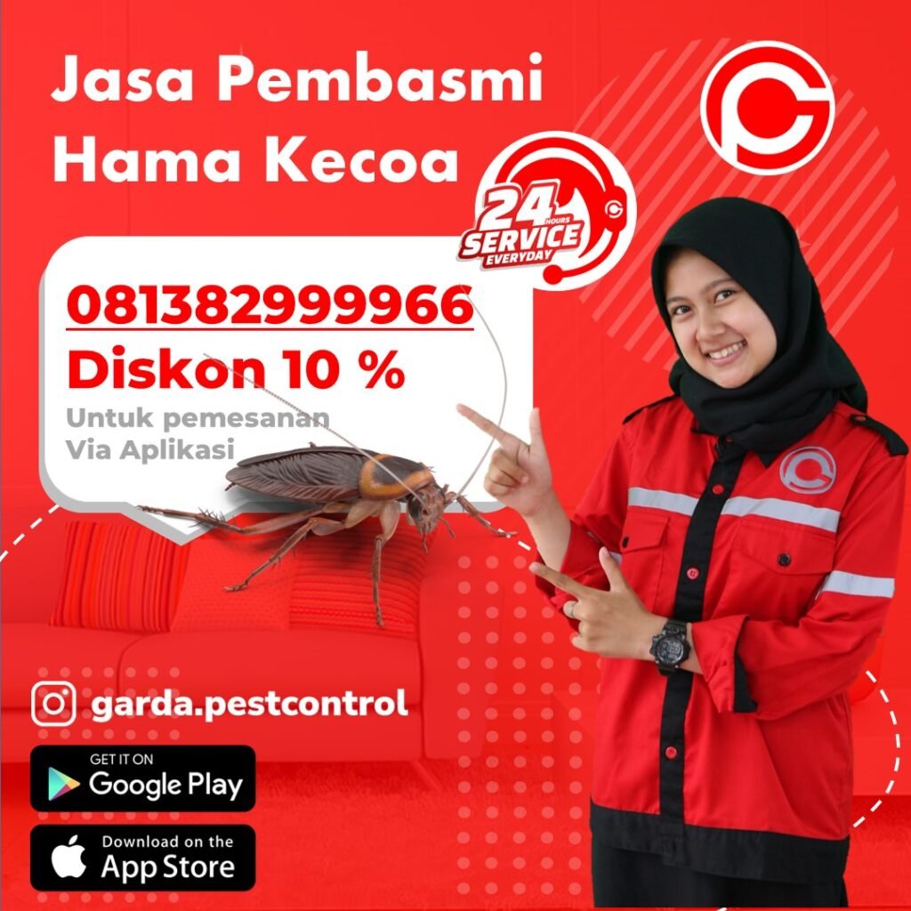 Jasa Pembasmi Kecoa Surabaya