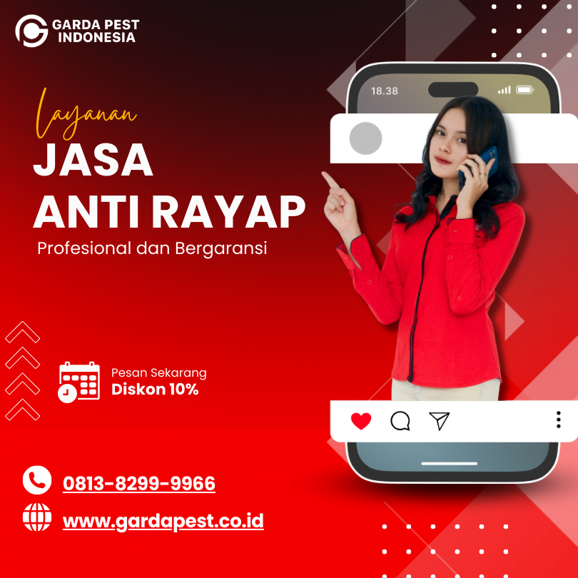 Harga Jasa Anti Rayap di Bekasi Murah