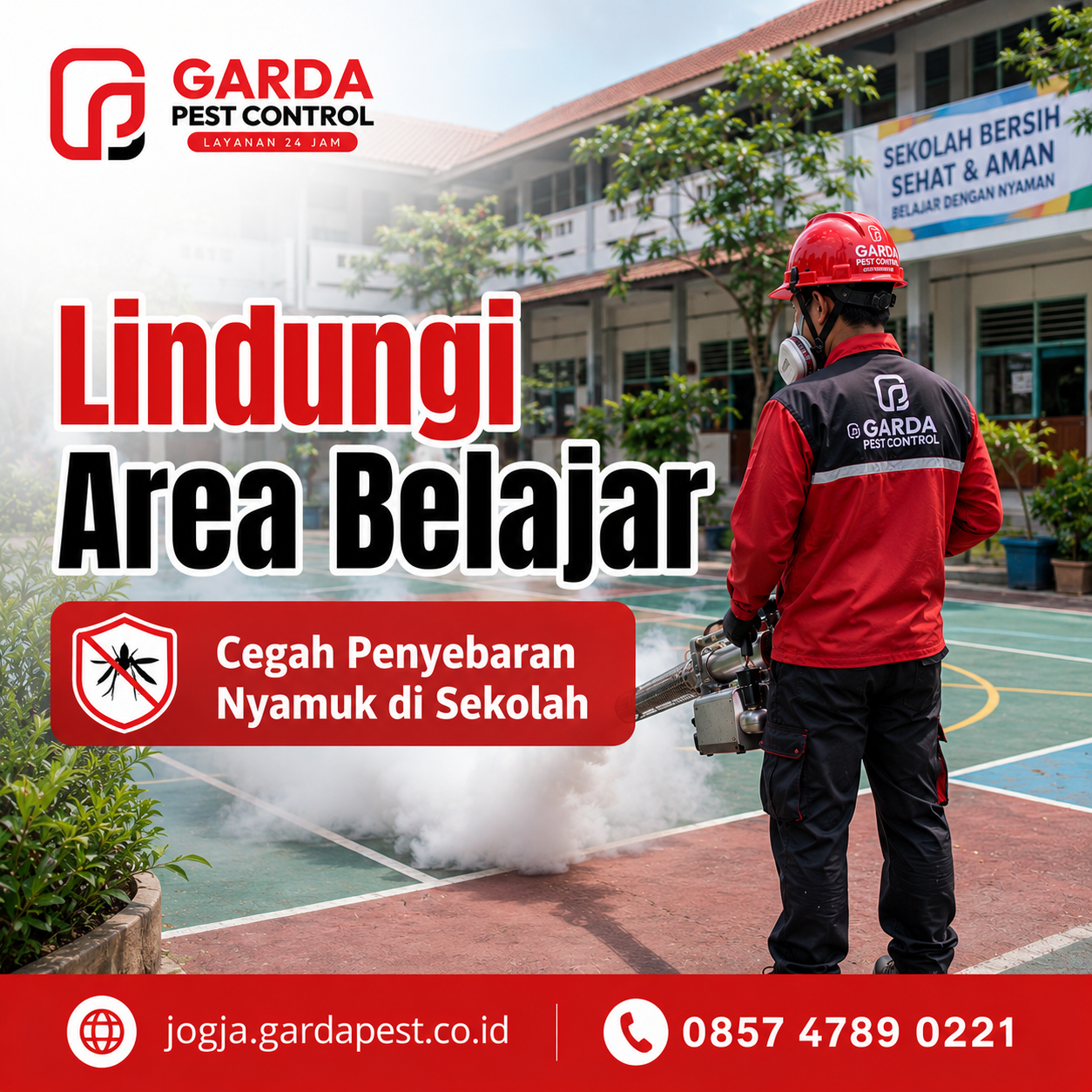 Layanan Fogging Nyamuk Profesional Jogja: Jaminan Perlindungan Efektif!