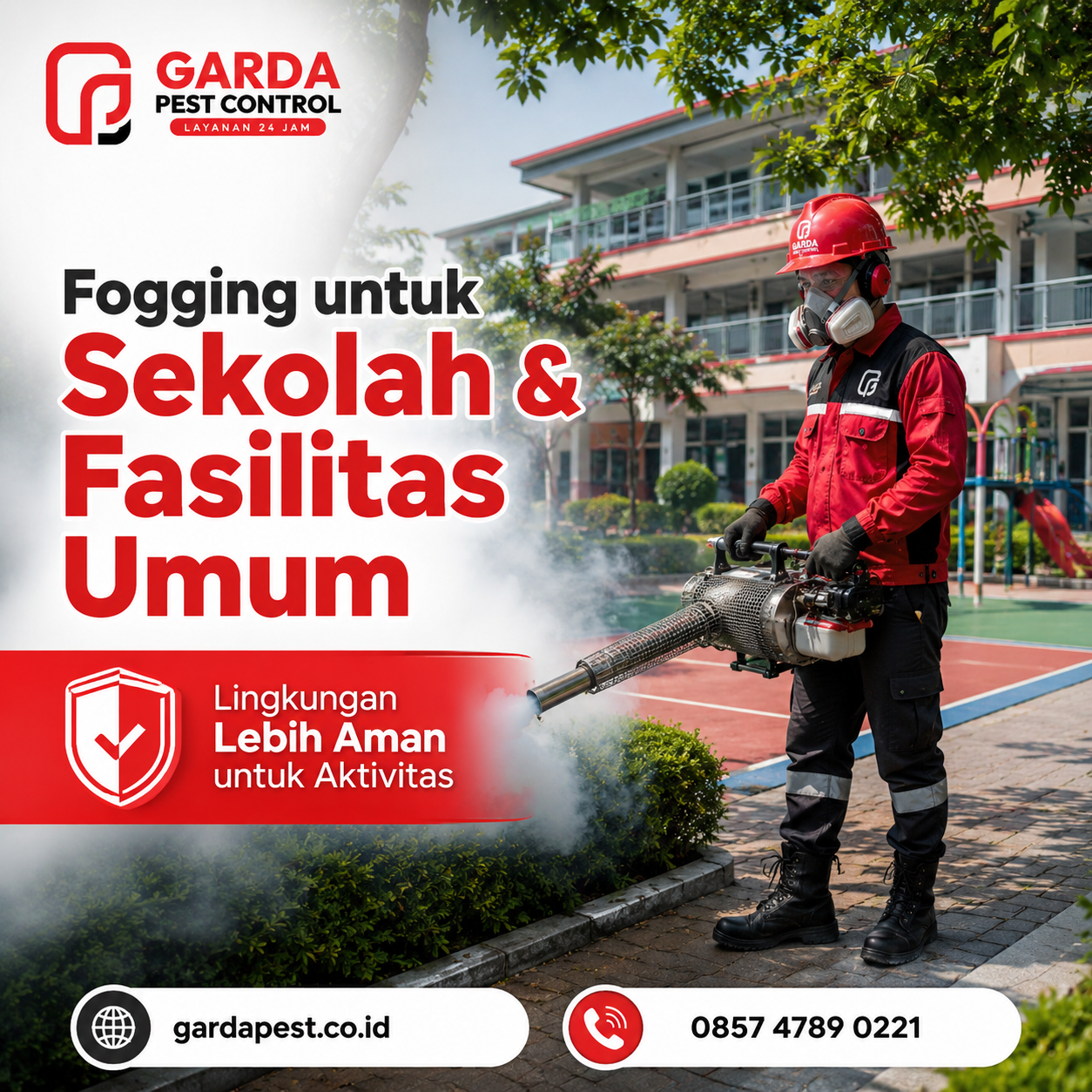 Jasa Fogging Nyamuk untuk Cafe dan Hotel Jogja Terbaik dari Garda Pest Control