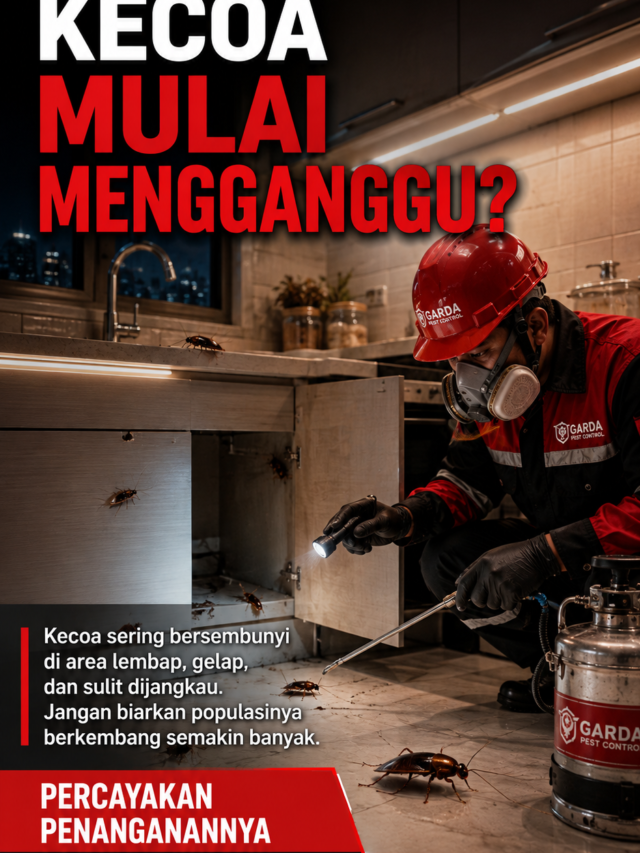 Jasa Pembasmi Kecoa Terpercaya di Jogja Kota Mantrijeron