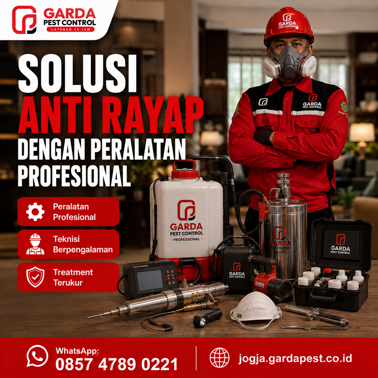 Cara Memilih Jasa Anti Rayap Bergaransi yang Benar dan Terpercaya