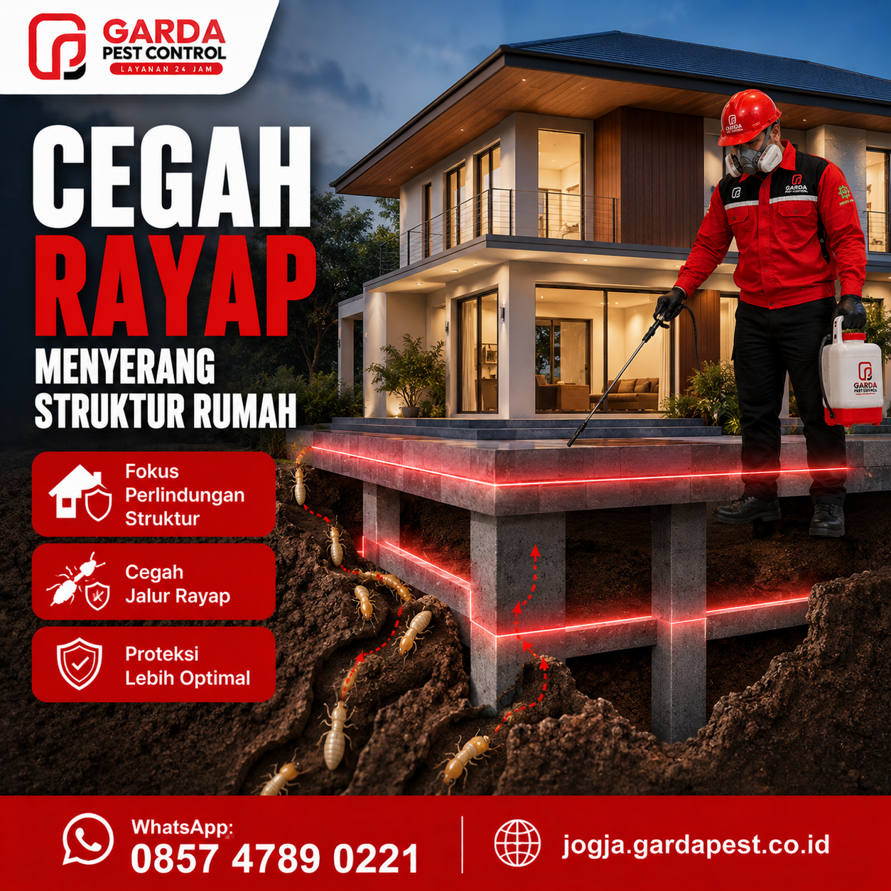 Cara Memilih Jasa Anti Rayap Bergaransi yang Benar dan Terpercaya
