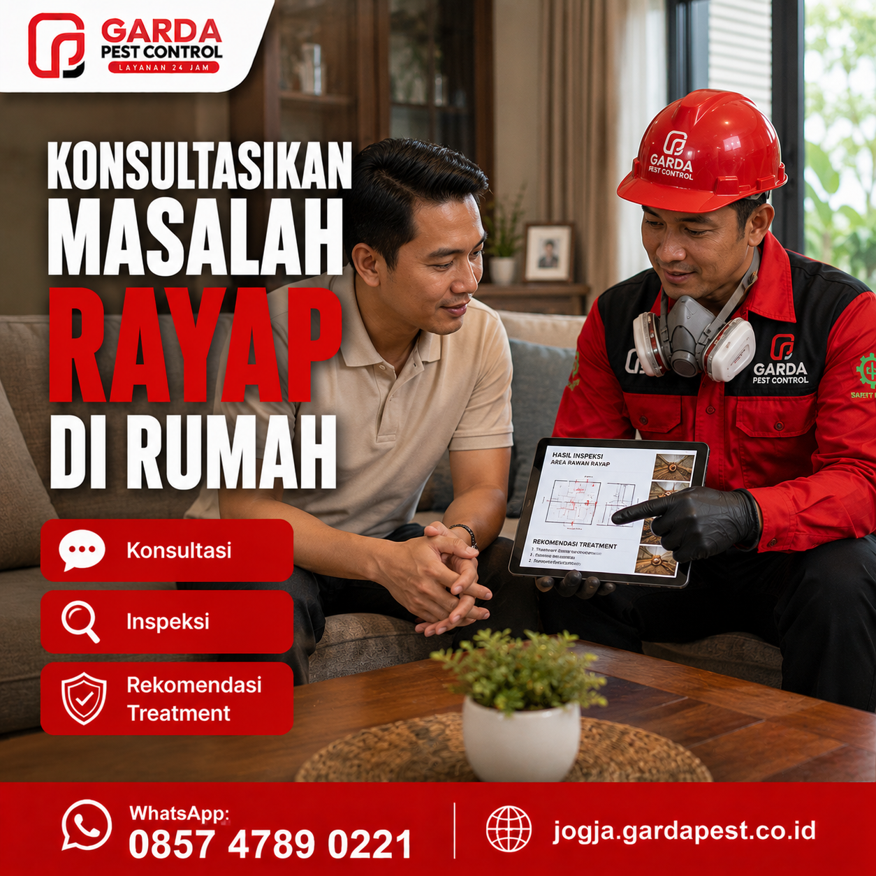 Jasa Anti Rayap Tanah dan Kayu Jogja Bergaransi untuk Perlindungan Bangunan